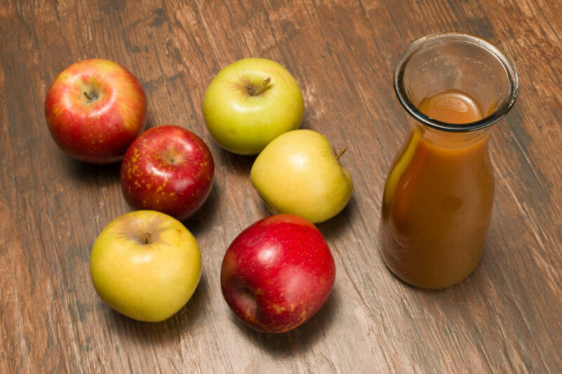 Homemade apple cider
